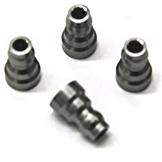 ST Racing B5/B5M Upper Shock Mount Bushings-Gunmetal Aluminum (4)