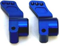 ST Racing SC10 Rear Hub Carriers, Blue Aluminum (2)