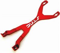 ST Racing SC10 Battery Strap, Red Aluminum