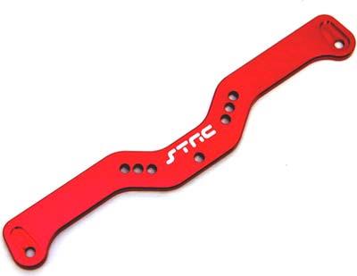 ST Racing SC10 Heavy Duty Front Body Mount Plate, Red Aluminum