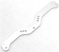 ST Racing SC10 Heavy Duty Front Body Mount Plate, Silver Aluminum