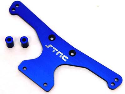 ST Racing SC10 Heavy Duty Rear Body Mount Plate, Blue Aluminum