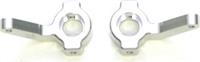 ST Racing Blitz Inline Style Strong Knuckles, Silver Aluminum (2)