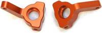 ST Racing Blitz Steering Knuckle Blocks, Orange Aluminum (2)