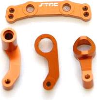 ST Racing Blitz Steering Bellcrank Set With Bearing, Orange