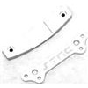 ST Racing Blitz Front And Rear Chassis Brace, Silver Aluminum