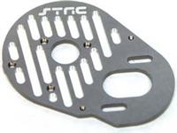 ST Racing Blitz Finned Motor Mount, Gunmetal Aluminum