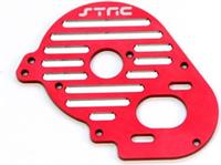 ST Racing XXX-SCT Heatsink Finned Motor Mount Plate, Red Aluminum