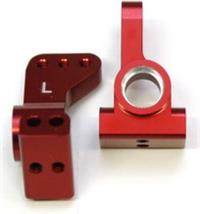 ST Racing XXX-SCT VLA  Rear Hub Carriers 0 Degree, Red Aluminum