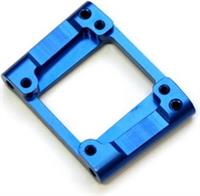 ST Racing XXX-SCT Rear Suspension Arm Mount, Blue Aluminum