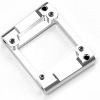 ST Racing XXX-SCT Rear Suspension Arm Mount, Silver Aluminum