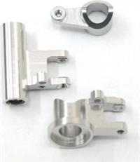 ST Racing Ten SCTE 2.0 Steering Rack Set, Silver Aluminum
