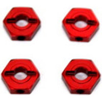 ST Racing Ten SCTE 2.0 Hex Adapters, Red Aluminum With Pins (4)