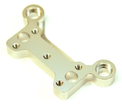 ST Racing Arrma Front Upper Steering Post Brace, Outcast 6S,  silver alum.