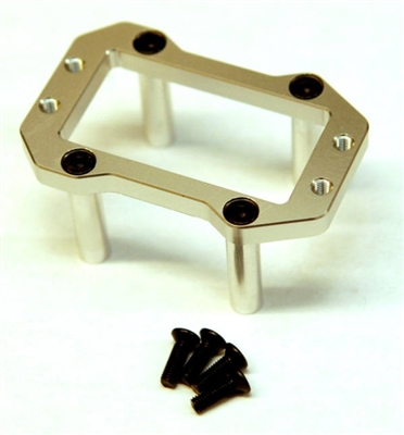 ST Racing Arrma Steering Servo Mounting Plate, Outcast 6S,  silver alum.