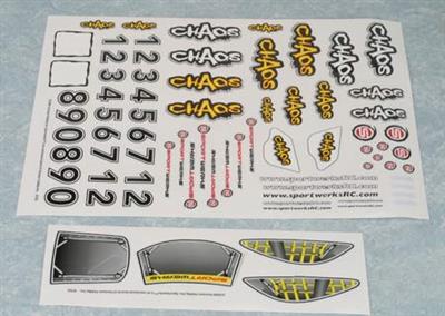 Sportwerks Chaos Decal Sheet