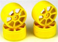 Sportwerks Chaos 7-Spoke Rims, Yellow (4) 