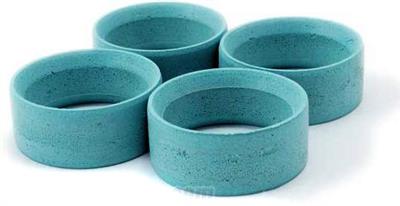 Sweep Mini Racing Tire Inserts, Med. Aqua (4)