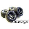 Sweep F1 Mounted Racing Tire Set For Carpet (4)