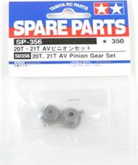 Tamiya Av Pinion Set-20t, 21t 