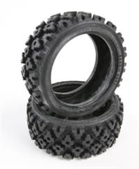 Tamiya Rally Block Tires for 26mm Rims (2)