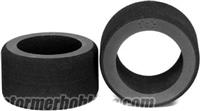 Tamiya F104 Rear Sponge Tires A (2)