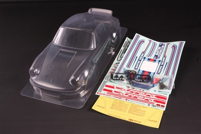 Tamiya Porsche 911 Carrera RSR Body Set for TT-01 Chassis, Clear