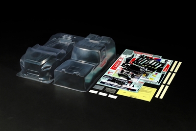 Tamiya  Buggyra Fat Fox Racing Truck Body Set, Clear