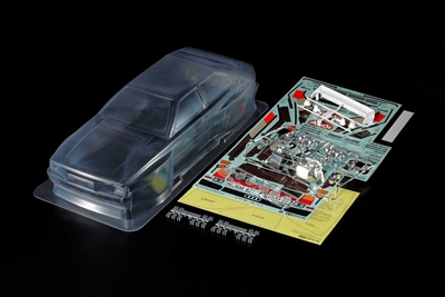 Tamiya  Audi Quattro Rallye A2 Body Set, Clear