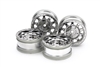 Tamiya BBX 2WD (BB-01) Chrome Wheel Set