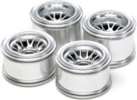 Tamiya F104 Metal Plated Mesh Rims (4)