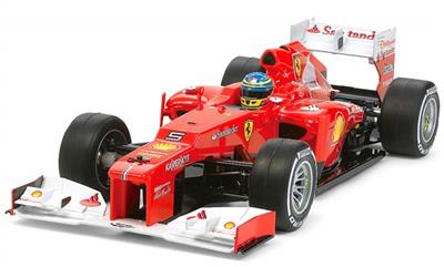 Tamiya Ferrari F2012 F1 Racing Car Kit With F104w Chassis
