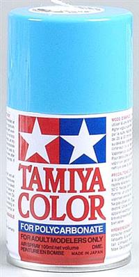 Tamiya PS-3 Light Blue Lexan Spray Paint, 3 Oz. Can