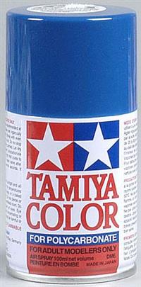 Tamiya PS-4 Blue Lexan Spray Paint, 3 Oz. Can