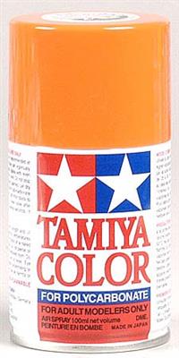 Tamiya PS-7 Orange Lexan Spray Paint, 3 Oz. Can