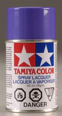 Tamiya PS-10 Purple Lexan Spray Paint 3 Oz. Can