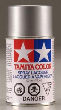 Tamiya PS-12 Silver Lexan Spray Paint 3 Oz. Can