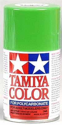 Tamiya PS-21 Park Green Lexan Spray Paint, 3 Oz. Can