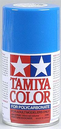 Tamiya PS-30 Brilliant Blue Lexan Spray Paint, 3 Oz. Can