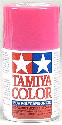 Tamiya PS-33 Cherry Red Lexan Spray Paint, 3 Oz. Can