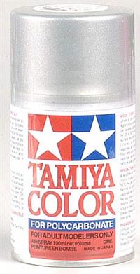 Tamiya PS-36 Translucent Silver Lexan Spray Paint, 3 Oz. Can