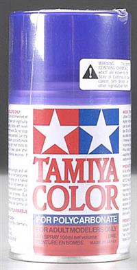 Tamiya PS-45 Translucent Purple Lexan Spray Paint, 3 Oz. Can