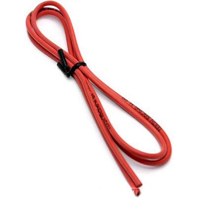 Tekin 14 Gauge Wire, Red (3 Feet)