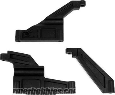 Tekno R/C EB48.2/SCT410/EB48 Chassis Brace Set (front/center/rear)