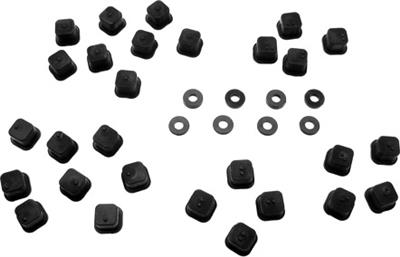 Tekno R/C V2 Adjustable Hinge Pin Insert Set, Wheelbase Shims