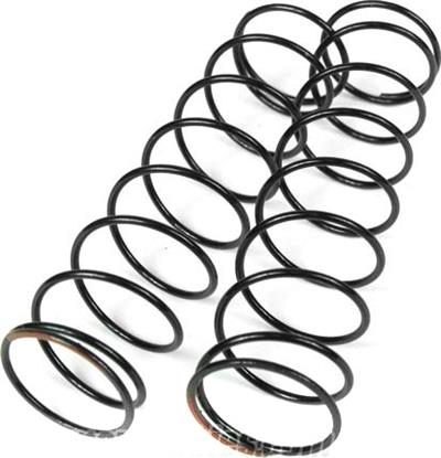 Tekno R/C EB48.2 Rear Shock Springs- 1.4 x 9.0t, 85mm, Red (2)