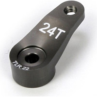 Losi 22 Servo Horn-24 tooth, aluminum