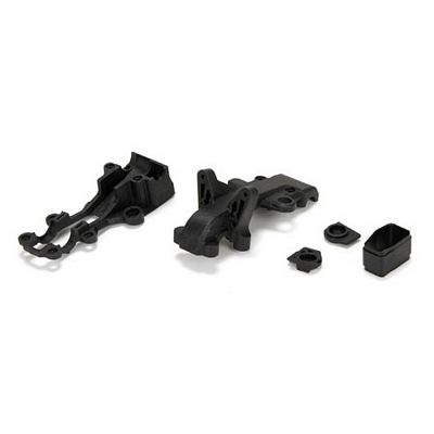 Losi 22-4 Front Belt Cover Set +, 0 Side Belt Inserts