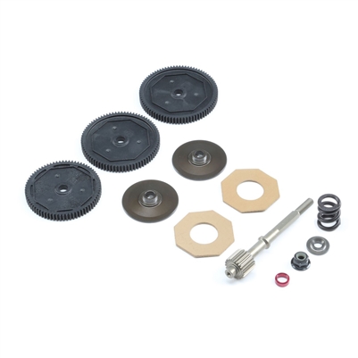 Losi 22 5.0 SR Complete SHDS Slipper System: 72T, 78T, 81T