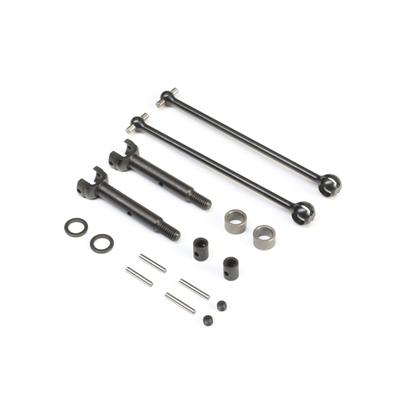 Losi 22 5.0 SR Steel CVA Driveshaft Set for SR Differential